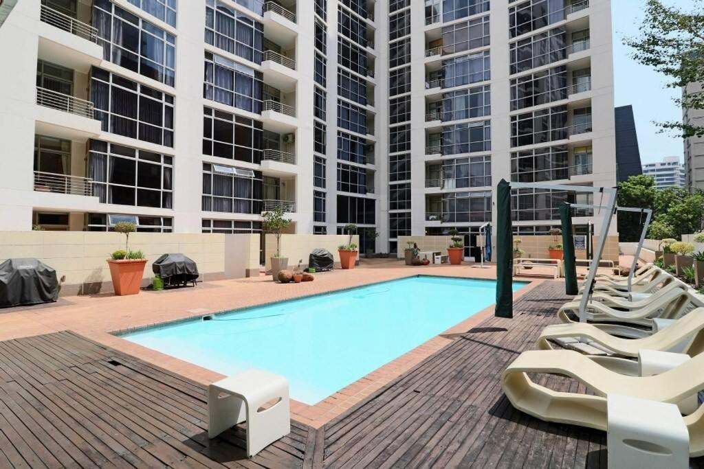 Upmarket Sandton Hydro Park Apartments Johannesburg Eksteriør bilde